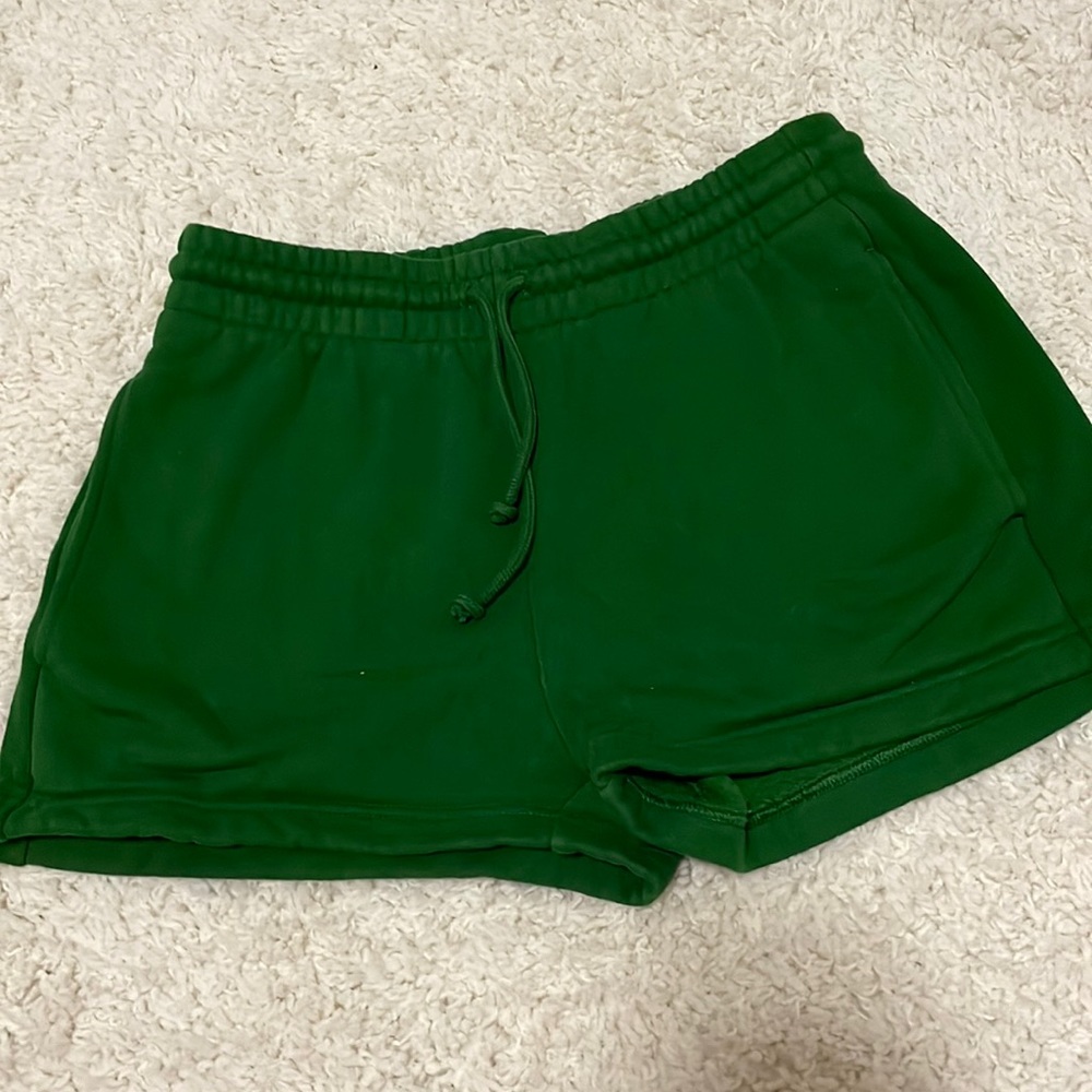 Aritzia cozy fleece shorts TNA